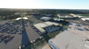 Surrounding buildings for Birmingham International Airport [EGBB] - Maccosim EGBB Compatible thumbnail 2