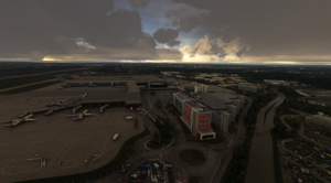 Surrounding buildings for Birmingham International Airport [EGBB] - Maccosim EGBB Compatible thumbnail 5