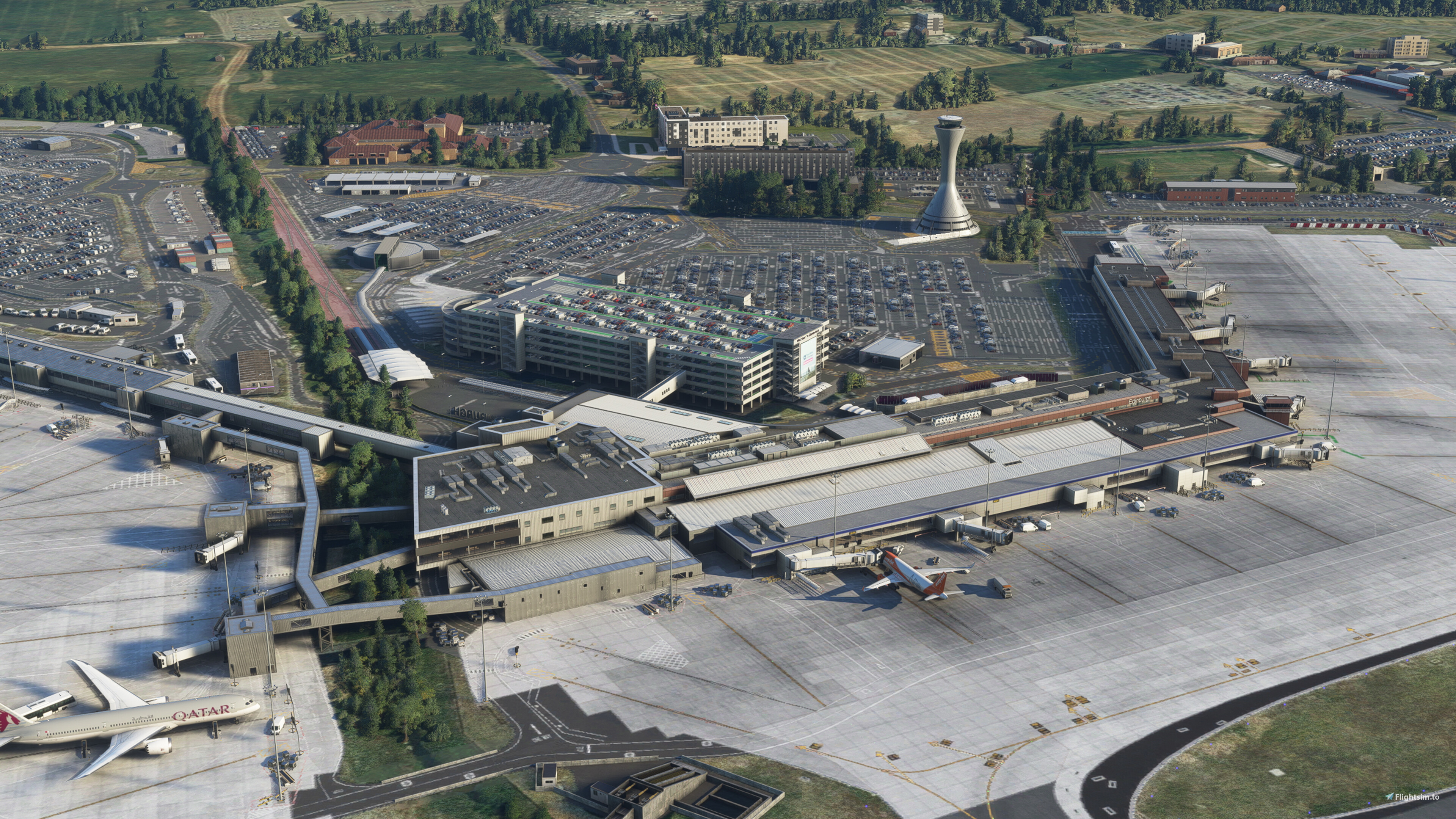 Pyreegue Dev Co's Edinburgh airport - no static aircraft - Image 1