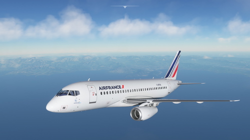 SU95X Headwind Simulations | Sukhoi superjet 100 Air France F-HTYA