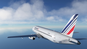 SU95X Headwind Simulations | Sukhoi superjet 100 Air France F-HTYA thumbnail 3