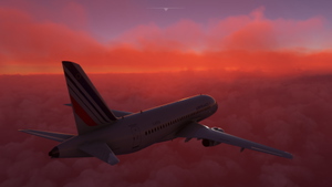 SU95X Headwind Simulations | Sukhoi superjet 100 Air France F-HTYA thumbnail 4