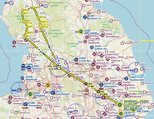 LFA17 FinAF F-18C Low Level Ex. Cobra Warrior Sortie - Thirlmere, M6 Pass