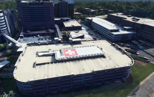 5NC7 Baptist Hospital New Helipad NC