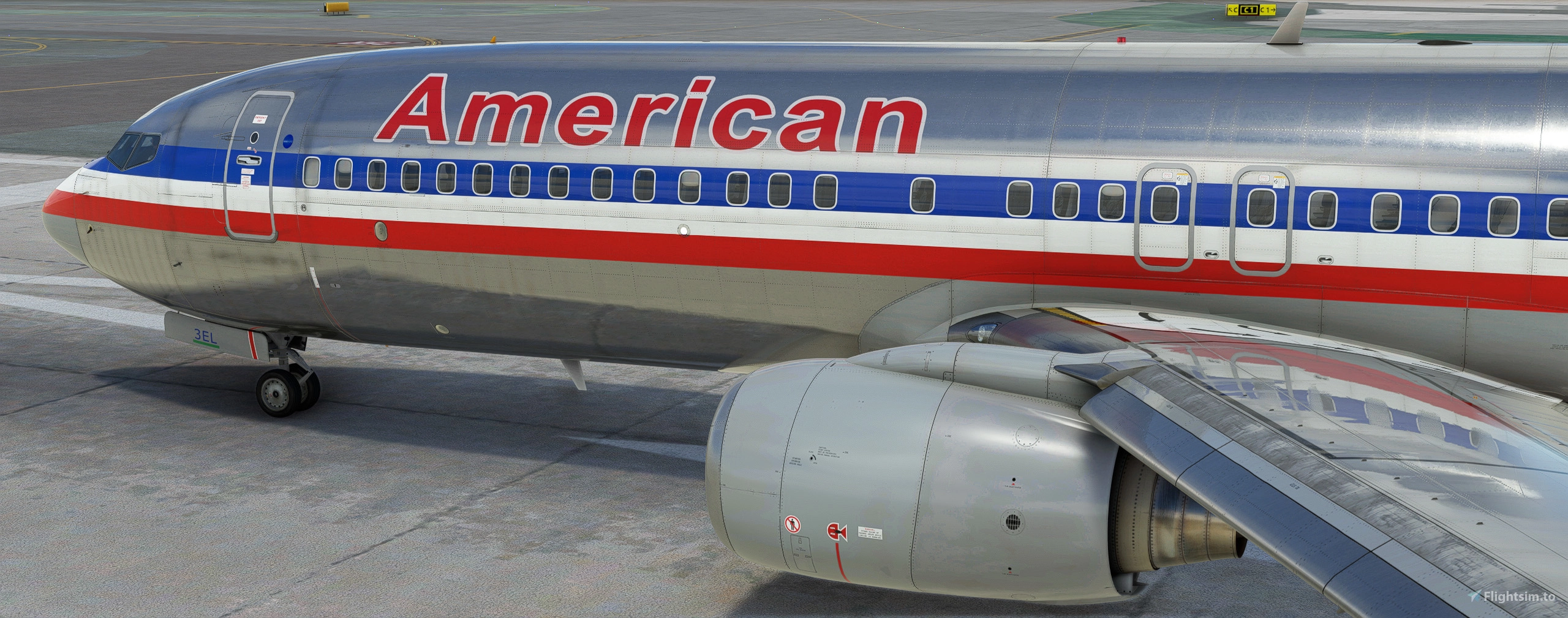 737-800 American Airlines Old Livery (N811NN - 2013) - Image 1
