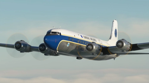 Douglas DC-6B | Euregio Airlines [fictional airline]