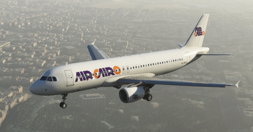 (8K + 4K) Fenix A320 V1 | AIR CAIRO | SU-BUV (cabin included)