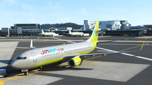 [8K&4K]Jinair livery for PMDG 737-800