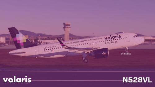 [8K] FBW A32NX Volaris N528VL 2018 "First A320neo" livery 