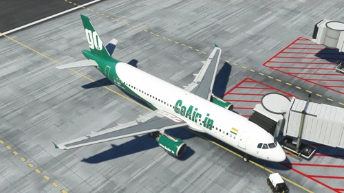 [8K][FENIX] GoAir VT-WAH Classic Livery