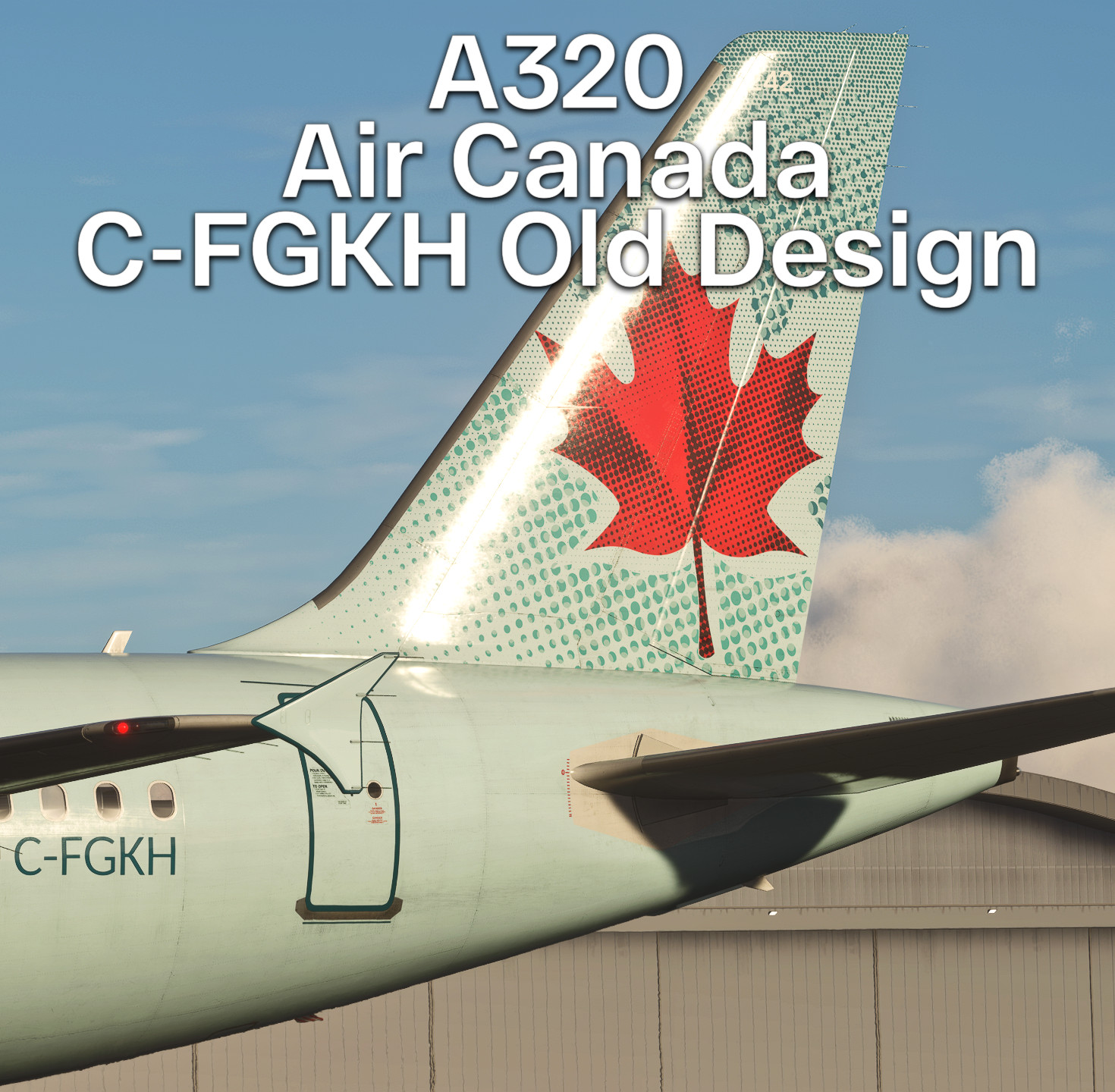 [8K/4K] Fenix A320CFM Air Canada C-FGKH Old Design - Image 1