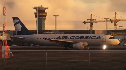 [8K/4K] Fenix A320CFM Air Corsica F-HZDP