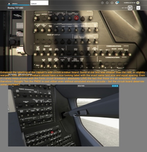 PMDG Boeing 737-XXX cockpit overhaul thumbnail 20