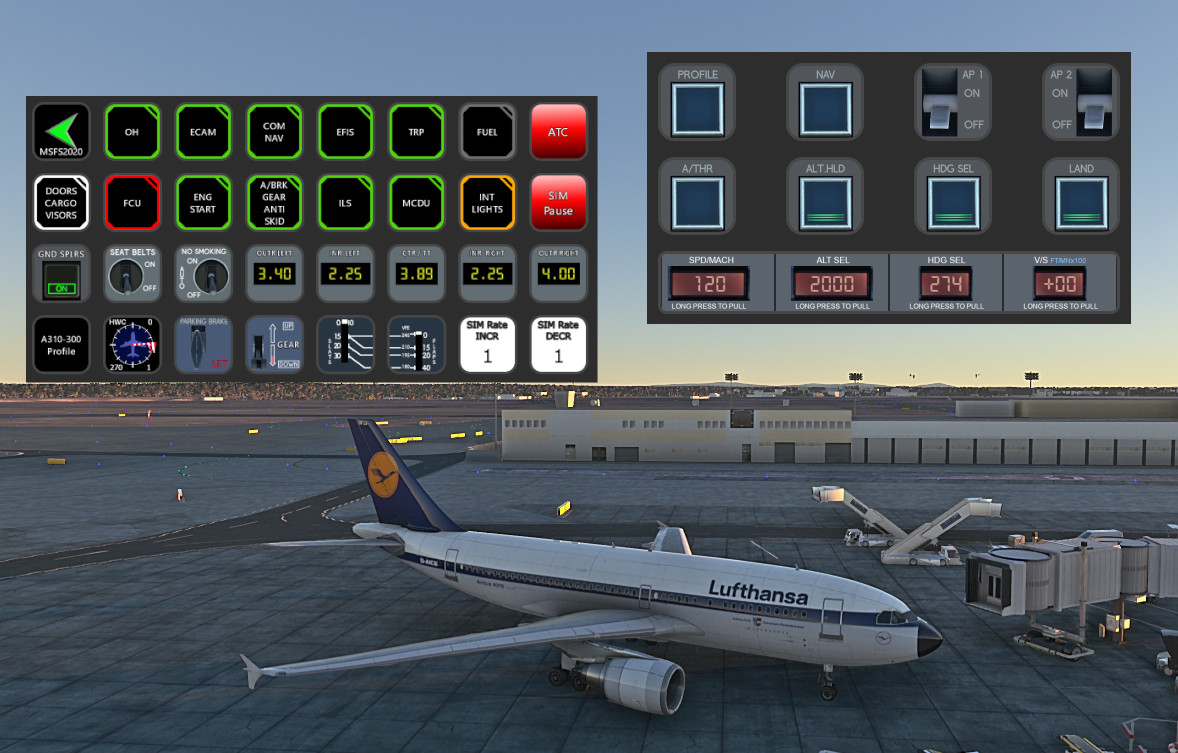 A310-300 STREAMDECK XL AND SD+ PROFILE (need Lorby's AXIS and OHs) - Image 1
