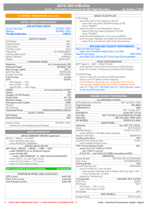 A310 - Checklist & Procedures thumbnail 2