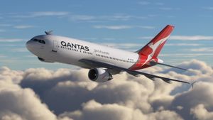 A310 Qantas 2016 VH-TAD with Interior thumbnail 9