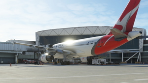 A310 Qantas 2016 VH-TAD with Interior thumbnail 8
