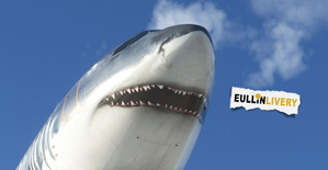  A310 Shark Version no eyes on the snout - 4K (fictional) thumbnail 2