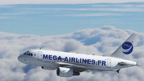 LVFR a318-111 MEGA-EXPRESS / >MEGA-AIRLINES