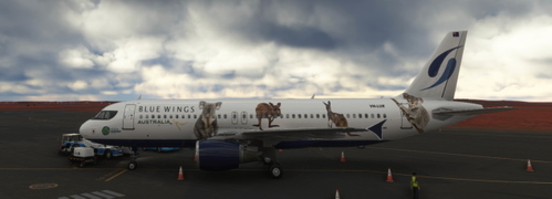 A320-200 Bluewings Australia VA (VH-LUE)
