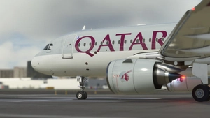 [A32NX] Qatar Airways A7-AHT [8K] thumbnail 5
