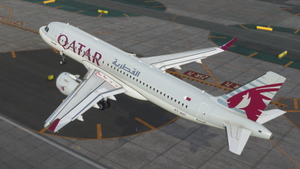 [A32NX] Qatar Airways A7-AHT [8K] thumbnail 7