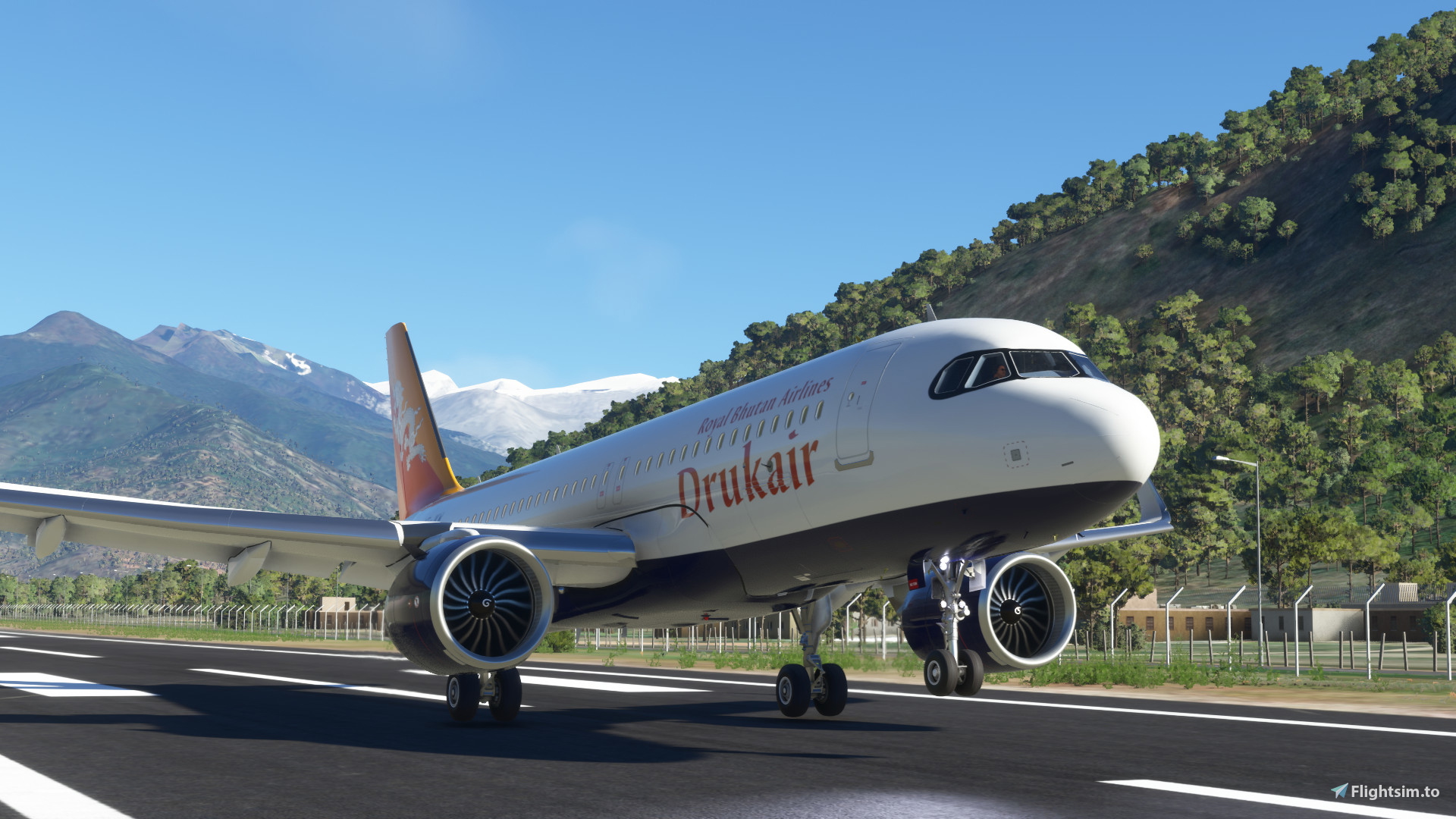 [A32NX] Drukair A320 Neo [A5-JKW] - Image 1