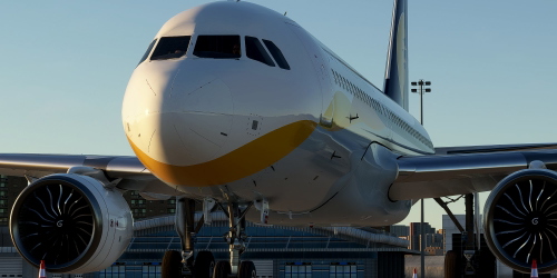 [A32NX] FlyByWire | Airbus A320neo Jet Airways OE-IBQ in 8k