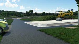 ADAC Luftrettung LRZ Christoph 18 + Main-Klinik Ochsenfurt thumbnail 8