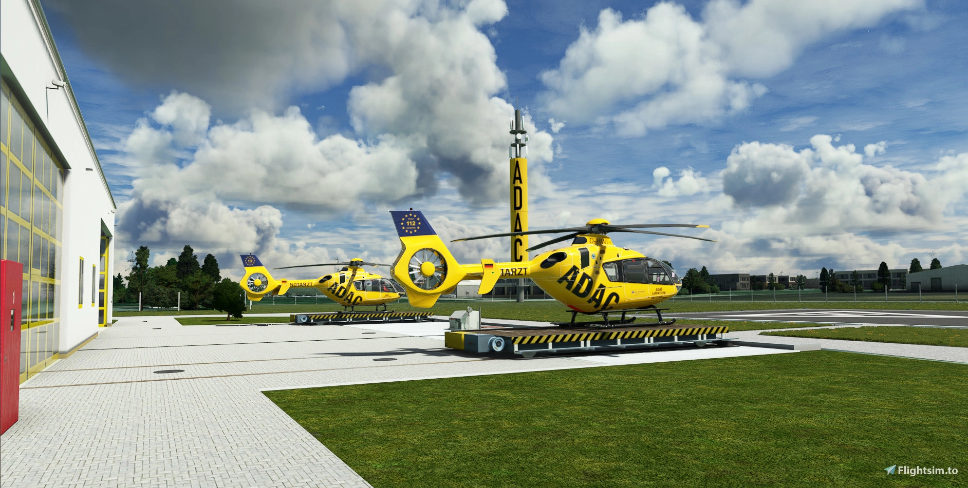 ADAC Luftrettung LRZ Schkeuditz, Christoph 61 & 63 - Image 1