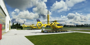 ADAC Luftrettung LRZ Schkeuditz, Christoph 61 & 63 thumbnail 1