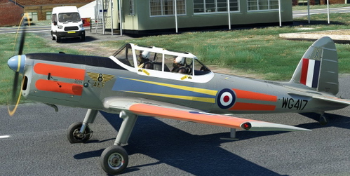 AEF Livery pack for the Aeroplane Heaven DHC-1 Chipmunk