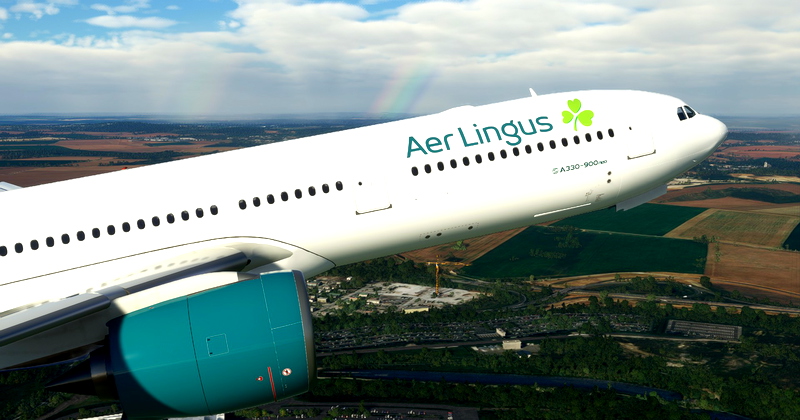 Aer Lingus "2019 livery" "no mask" Headwind A330-900 for Microsoft ...