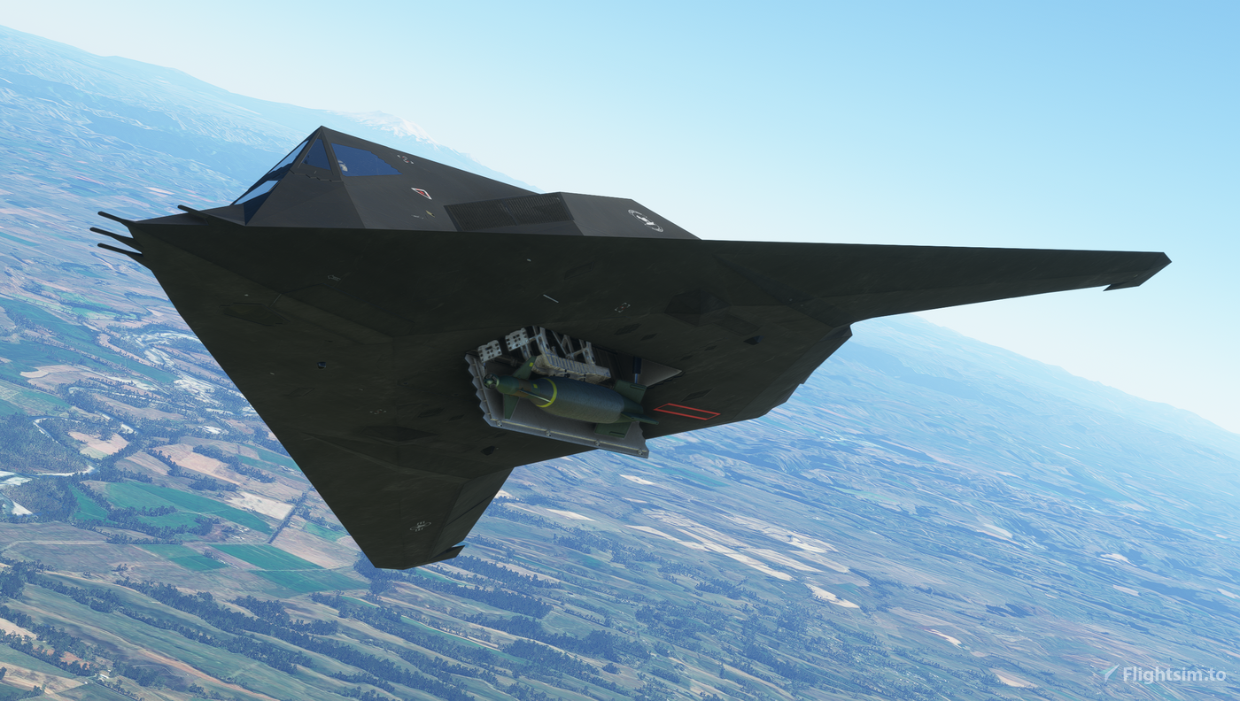 Aerial Simulations F-117 Weapons for Microsoft Flight Simulator | MSFS