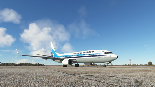 Aerolineas Argentinas LV-JMY "RETRO LIVERY" PMDG 738 SSW