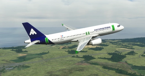 Aeromaritime Fenix A320 Ceo with cabin