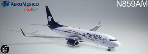 AeroMexico N859AM "Contigo" 