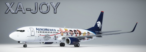 Aeromexico "Snoopy The Movie" XA-JOY
