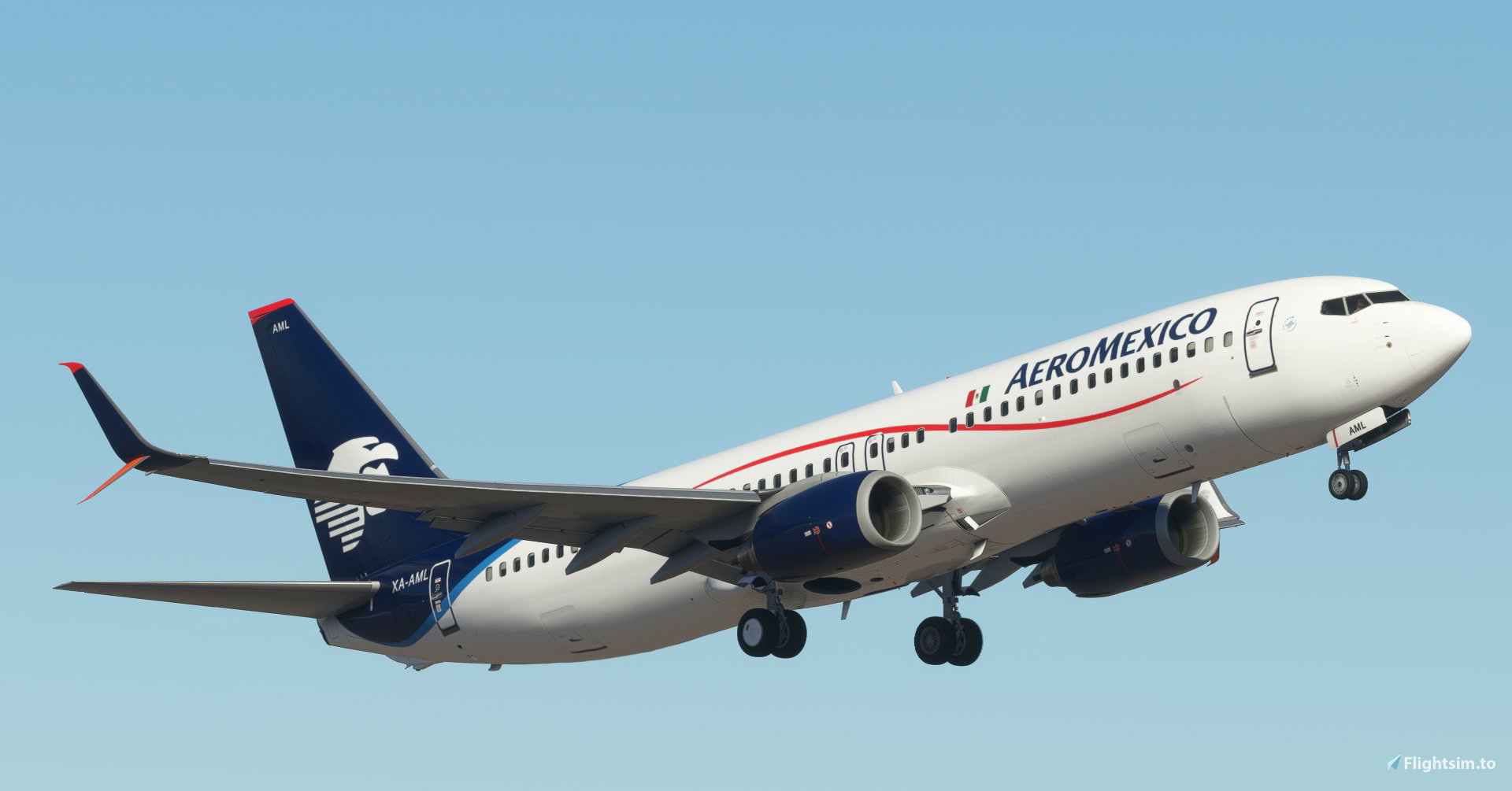 AeroMexico XA-AML PMDG 737-800SSW  - Image 1