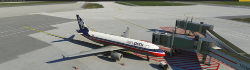 Aeroperu (PLI) XA-SME for Fenix Airbus A320, Texture 8K