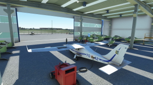 Capua Airport + TECNAM Area and CIRA entrance (LIAU) thumbnail 10