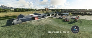 Capua Airport + TECNAM Area and CIRA entrance (LIAU) thumbnail 15