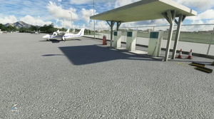 Capua Airport + TECNAM Area and CIRA entrance (LIAU) thumbnail 14