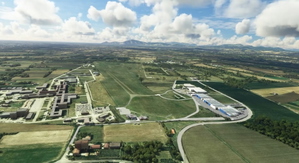 Capua Airport + TECNAM Area and CIRA entrance (LIAU) thumbnail 4