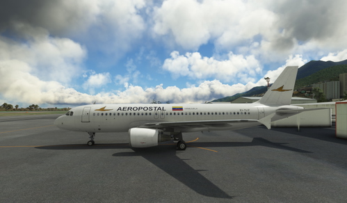 AEROPOSTAL AIRLINES A320-200 (Reg. EI-TLP) FENIX SIMULATIONS