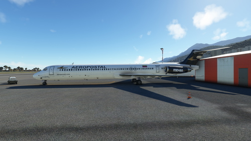 Aeropostal MD-82 Leonardo Maddog X Retro Livery Pack