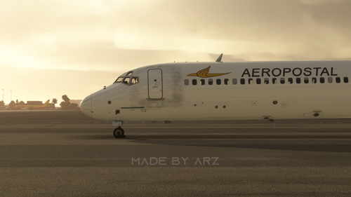 Aeropostal N905TA MD82 - MaddogX (Legacy)