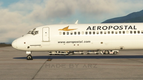 Aeropostal YV132T MD82 - MaddogX (Legacy)