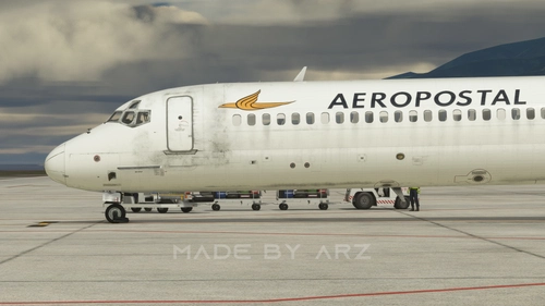 Aeropostal YV133T MD82 - MaddogX (Legacy) | Very Dirty