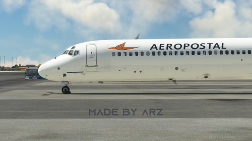 Aeropostal YV134T MD82 - MaddogX (Legacy)